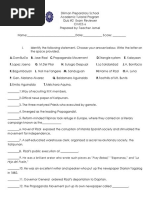 Civics 6 q2 Reviewer