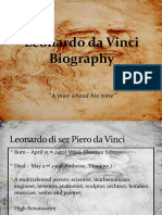 Leonardo Da Vinci Biography