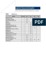 Calendario de Utilizacion de Equipos