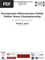 Drużynowe Mistrzostwa Polski Polish Team Championship: Rosters Pack