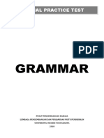 Complete Test - Grammar - TOEFL Level-Longman Intro - Ed 180416