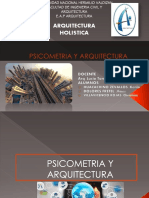 Psicometria y Arquitectura