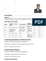 Vikrant Sehgal: Company: Iffco Tokio General Insurance Company LTD