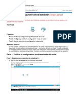 6.4.1.3 Packet Tracer - Configure Initial Router Settings - ILM-yerly - Chiquillo