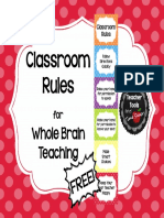 Classroom Rules: Whole Brain Teaching