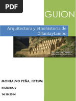 OLLANTAYTAMBO Arquitectura y Etnohistori PDF