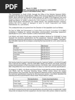 Coa Vs Link Worth International Inc