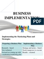 Business Implementation 1