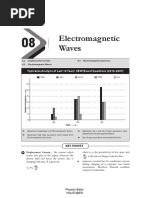 Electromagnetic Waves: Topicwise Analysis of Last 10 Years' CBSE Board Questions (2016-2007)