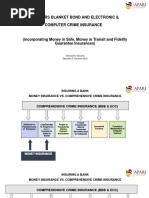 Bankers Blanket Bond and Electronic & Computer Crime Insurance