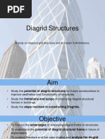 Diagrid Structures: A Study On Diagonal Grid Structures and Its Impact in Architecture