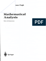 Real Mathematical Analysis: Charles Chapman Pugh