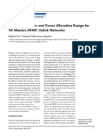 Antenna Selection and Power Allocation Design For 5G Massive MIMO Uplink Networks