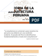 Historia de La Arquitectura Peruana 1