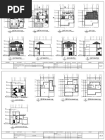 Architectural Plans of Three Storey Residential