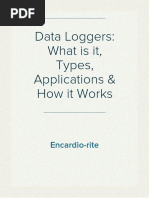 Data Loggers: What Is It, Types, Applications & How It Works