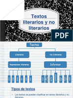 Texto Literarios y No Literarios