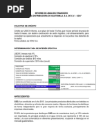 Informe de Análisis Financiero