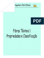 Aula 1 Fibras Têxteis Classificação e Propriedades