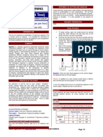 Anti-TP (Rapid Test) : Syphilis Screening