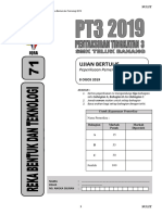 Soalan RBT Percubaan PT3 2019