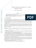 The Image of Multilinear Polynomials Evaluated On 3 × 3 Upper Triangular Matrices