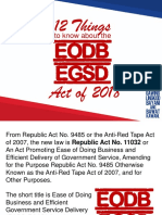 CSC Roles On EODB EGSD Act of 2018 PDF