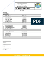 Attendance YDS