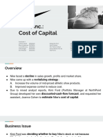 Nike, Inc. - Cost of Capital