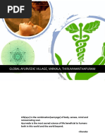 Initial Thesis Report (Global Ayurvedic Village)