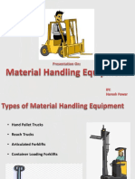 Material Handling Equipments