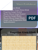 Pengantar Kimia Klinik