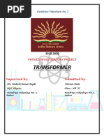 Transformer - XII B Physics Shivam Beda Investigatory