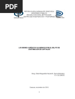 Los Bienes Jurídicos Vulnerados Por El Delito de Legitimación de Capitales