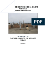 Informe de Monitoreo Ambiental Callao I Sem