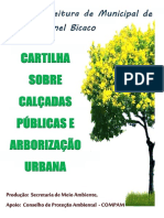 Cartilha Sobre Arborização Urbana Do Município de Coronel Bicaco - RS