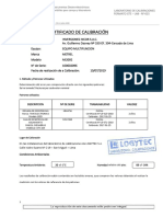 Certificado de Calibracion Tab