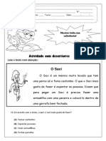 Atividade Com Descritores 2º