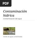 Contaminación Hídrica - Wikipedia, La Enciclopedia Libre