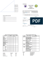 Deped Form 138: Pajo Elementary School