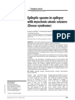 Epileptic Spasms in Epilepsy With Myoclonic-Atonic Seizures (Doose Syndrome)