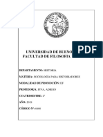 Programa Sociologia para Historiadores 2019 PDF