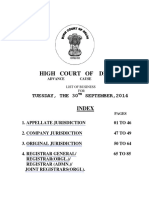 High Court of Delhi: Tuesday, The 30 SEPTEMBER, 2014