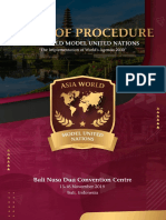 Rules of Procedure AWMUN III