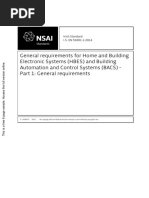 General Requirements For Home and Building Electronic Systems (HBES) and Building Automation and Control Systems (BACS) - Part 1: General Requirements