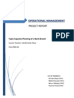 Operational Management: Project Report