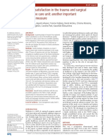 Family Satisfaction in The Trauma and Surgical Intensive Care Unit: Another Important Quality Measure