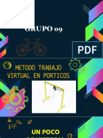 Metodo de Trabajo Virtual en Porticos