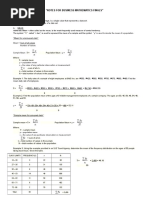 Measures of Central Tendency