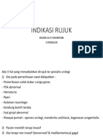 Indikasi Rujuk BPH